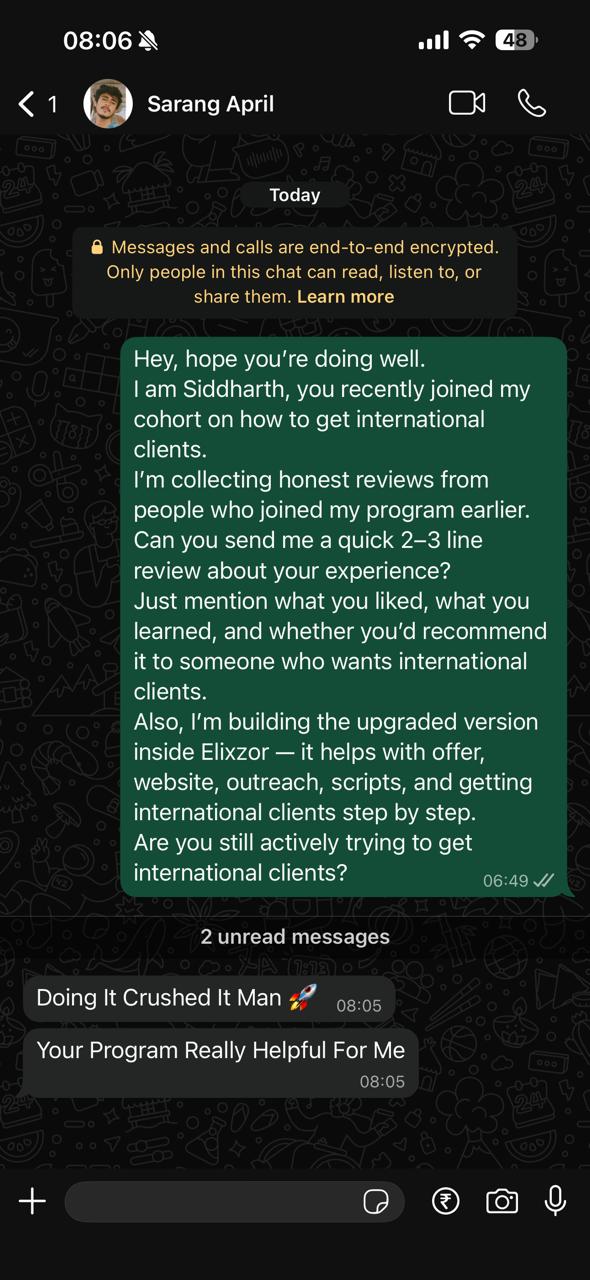 Testimonial